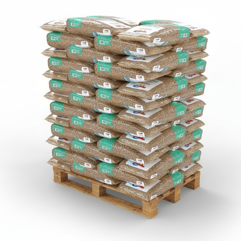 Granulés de bois TOTAL PELLETS PREMIUM sacs 15kg