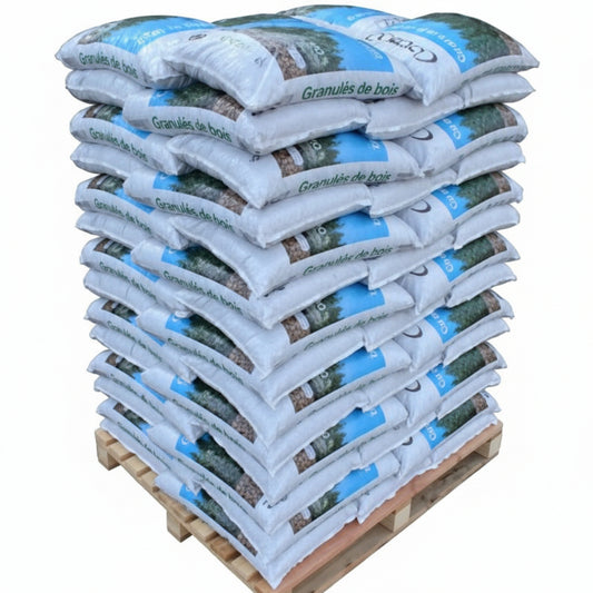 Granulés de bois COGRA sacs 15 kg