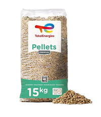 Granulés de bois TOTAL PELLETS PREMIUM sacs 15kg