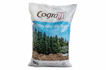 compare product Granulés de bois COGRA sacs 15 kg